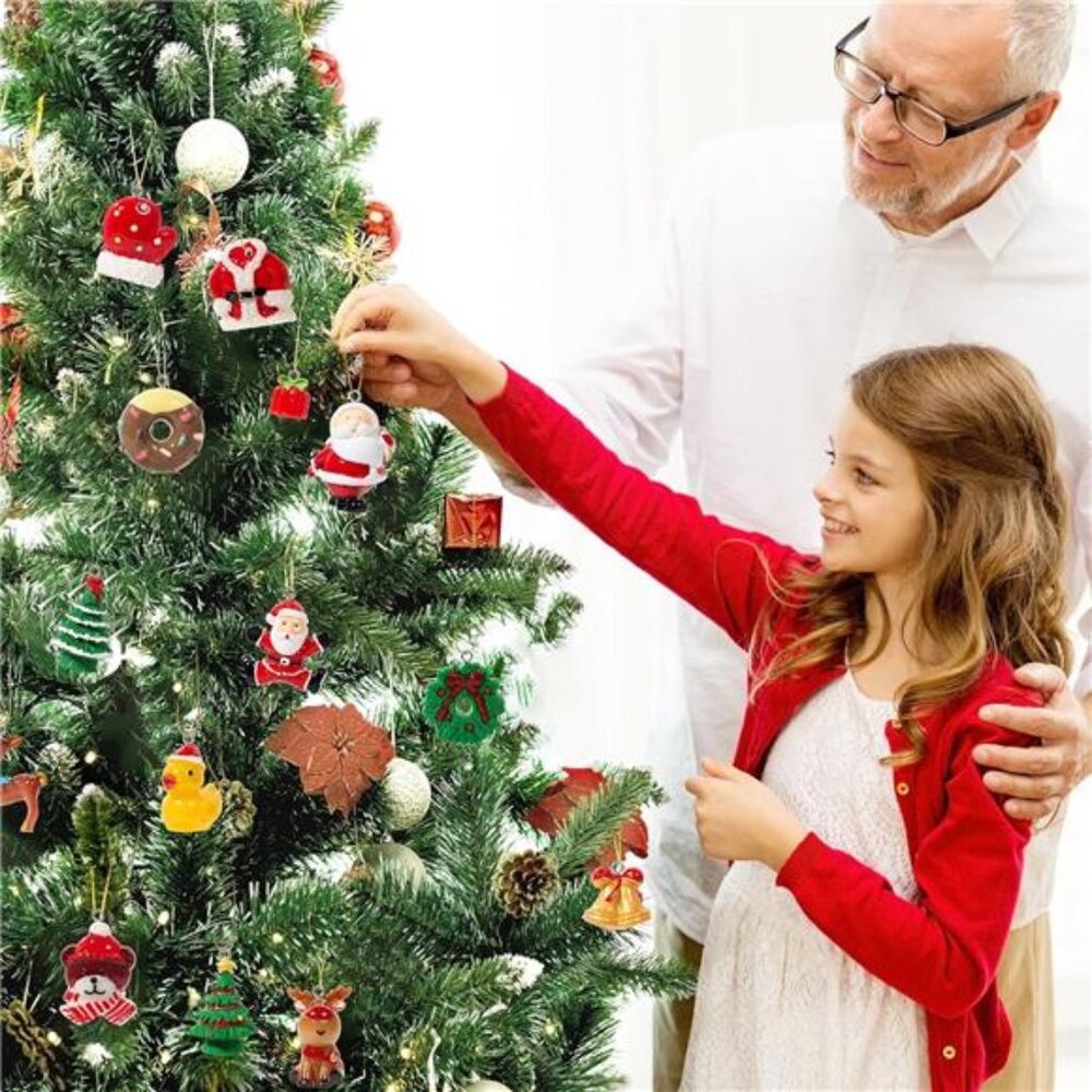 Cute Miniature Resin Ornaments Set of 24